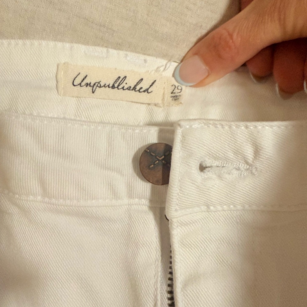 Unpublished Women's White Jeans